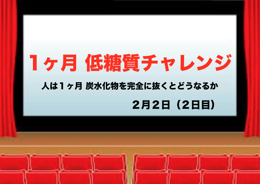 低糖質チャレンジ　２日目「欲望の神々」