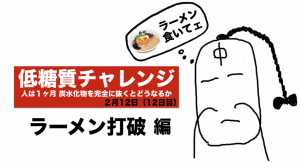 低糖質チャレンジ