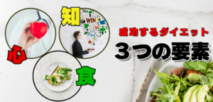 痩せる３つの要素